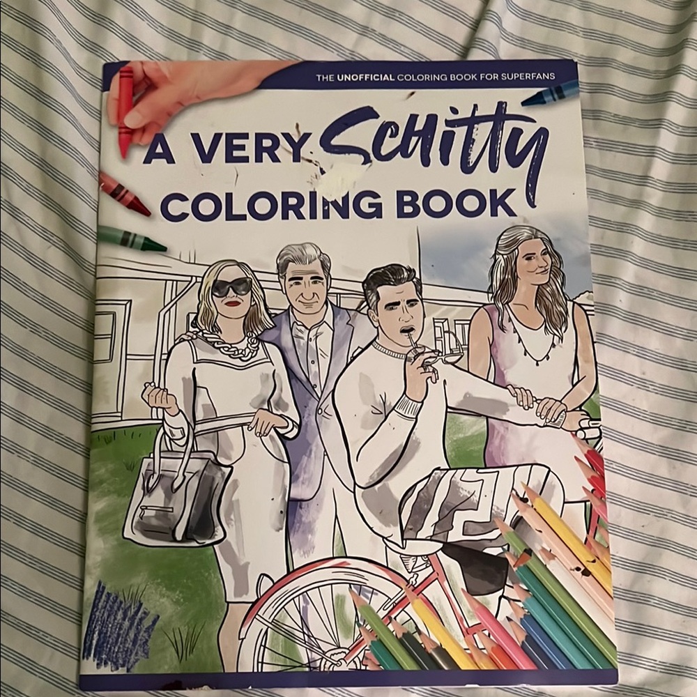 A Very Schitty Coloring Book